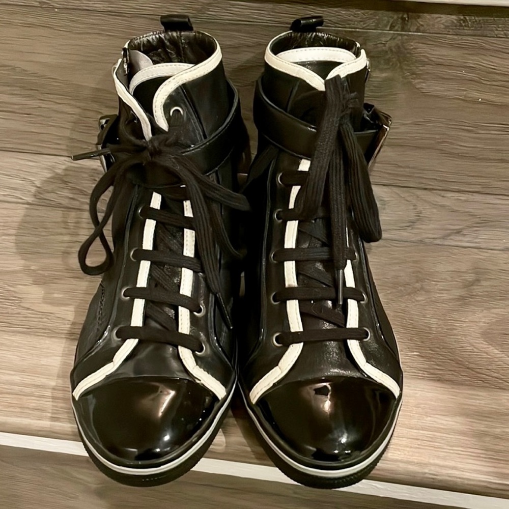Babara Bui Leather Hi Tops size 37